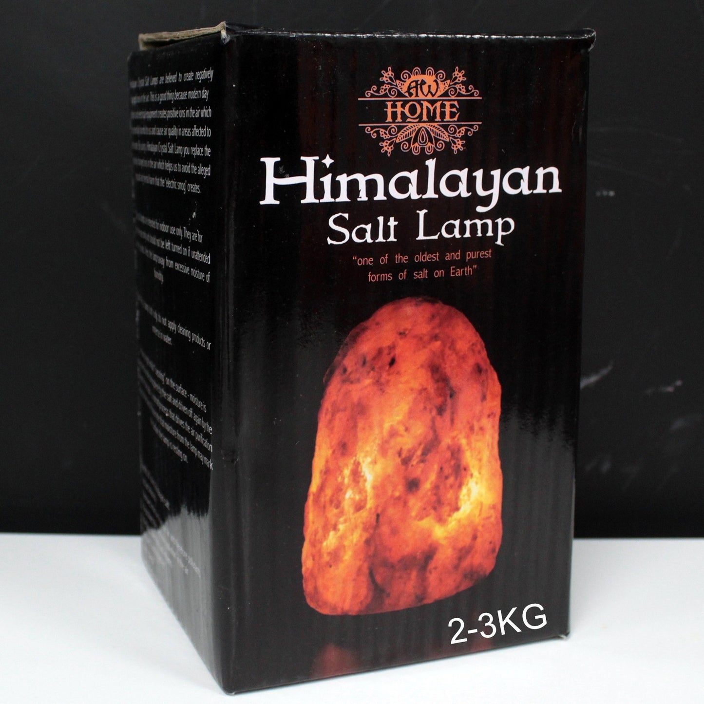Lámpara sal natural del Himalaya de 2-3kg