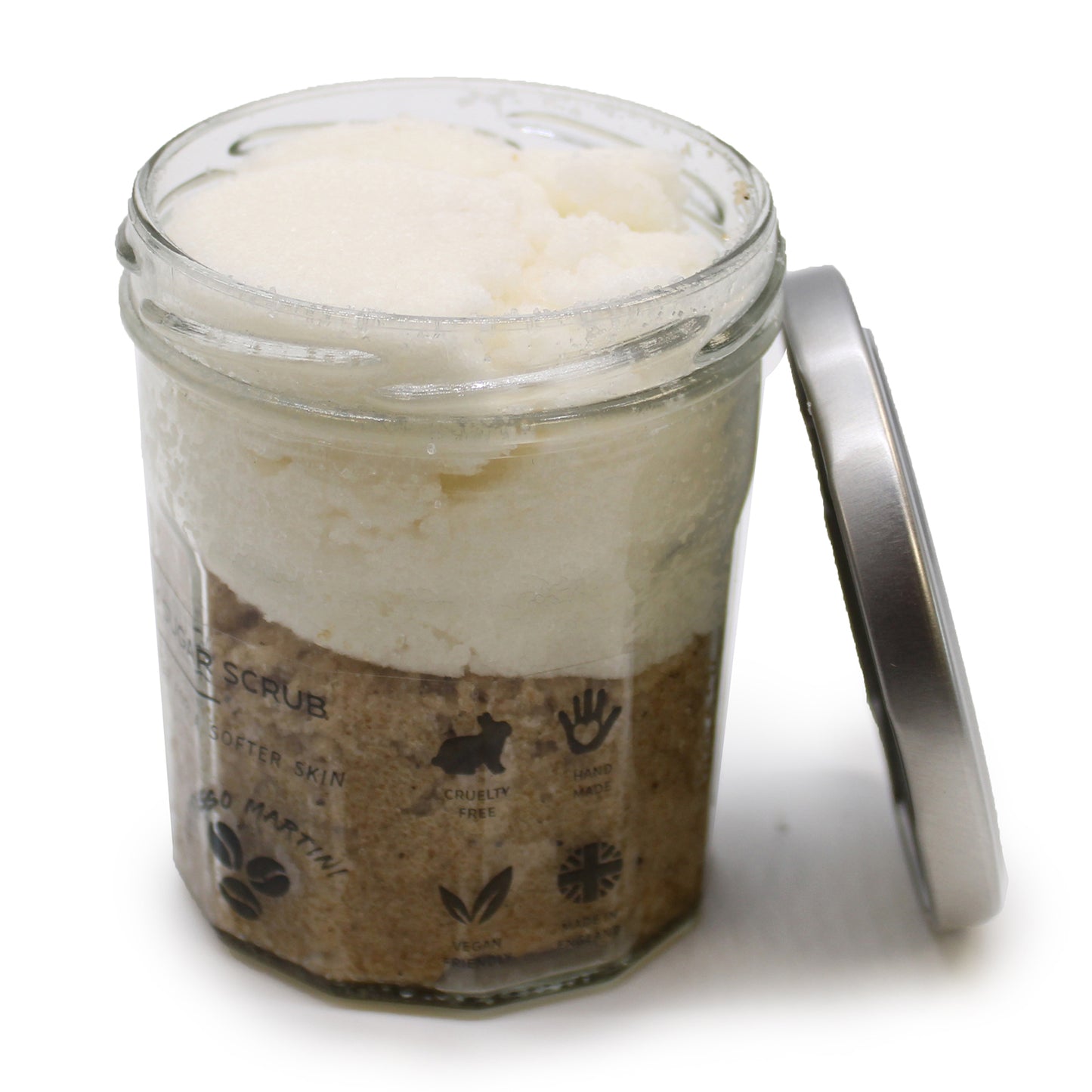 Exfoliante Corporal Vegano de azúcar perfumado-300 gr.
