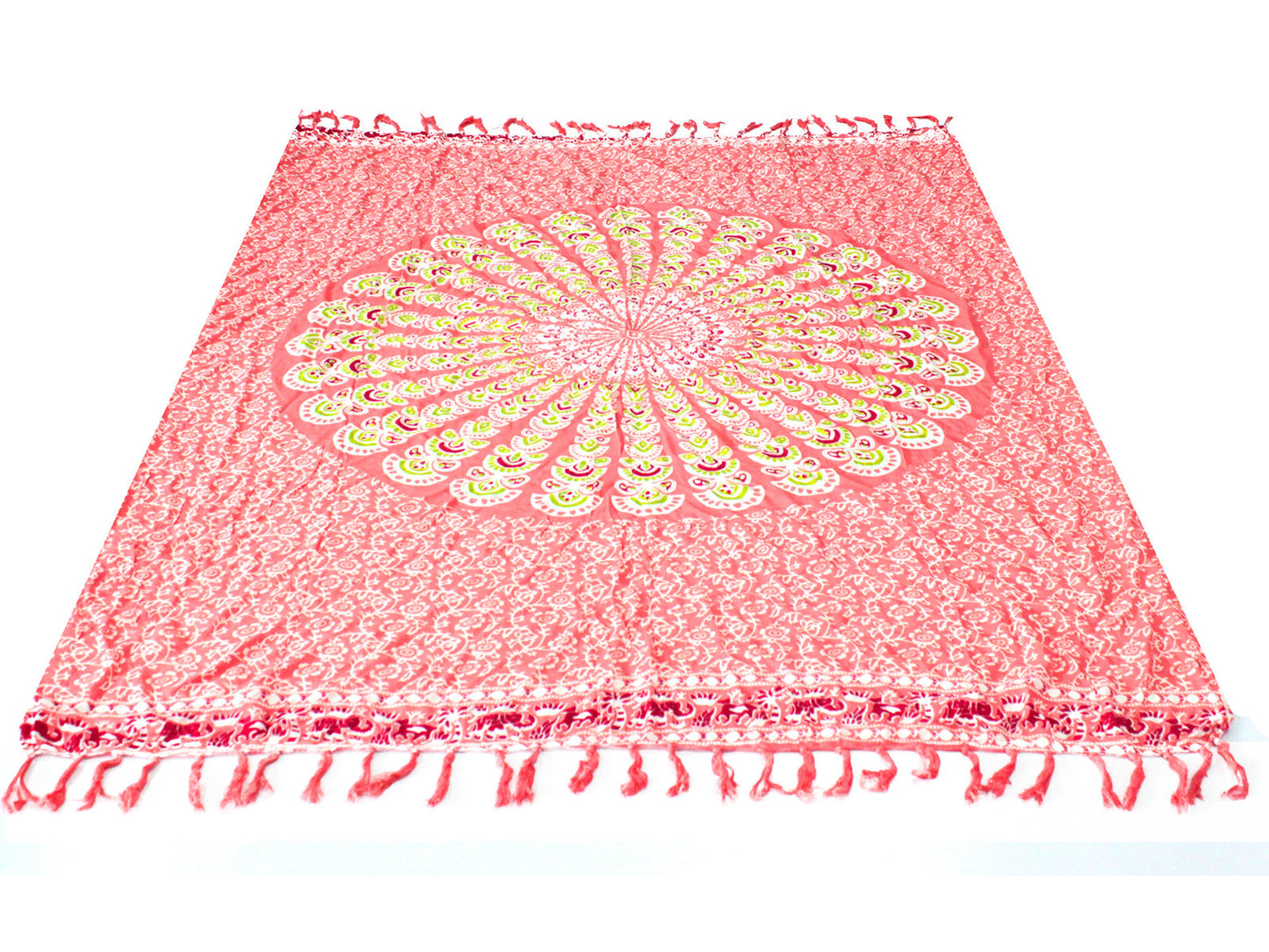 Pareo Rosa Mandala - 100 x 140