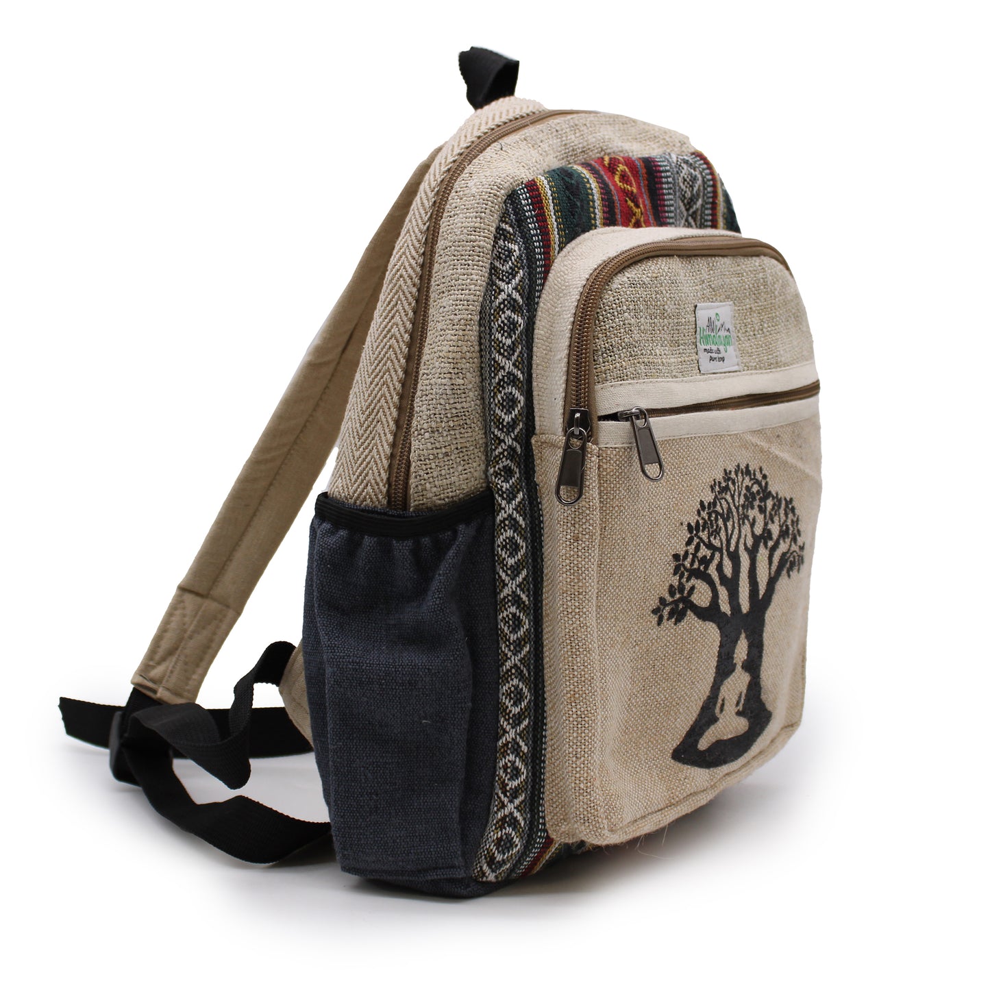 Mochila Pequeña De Cáñamo