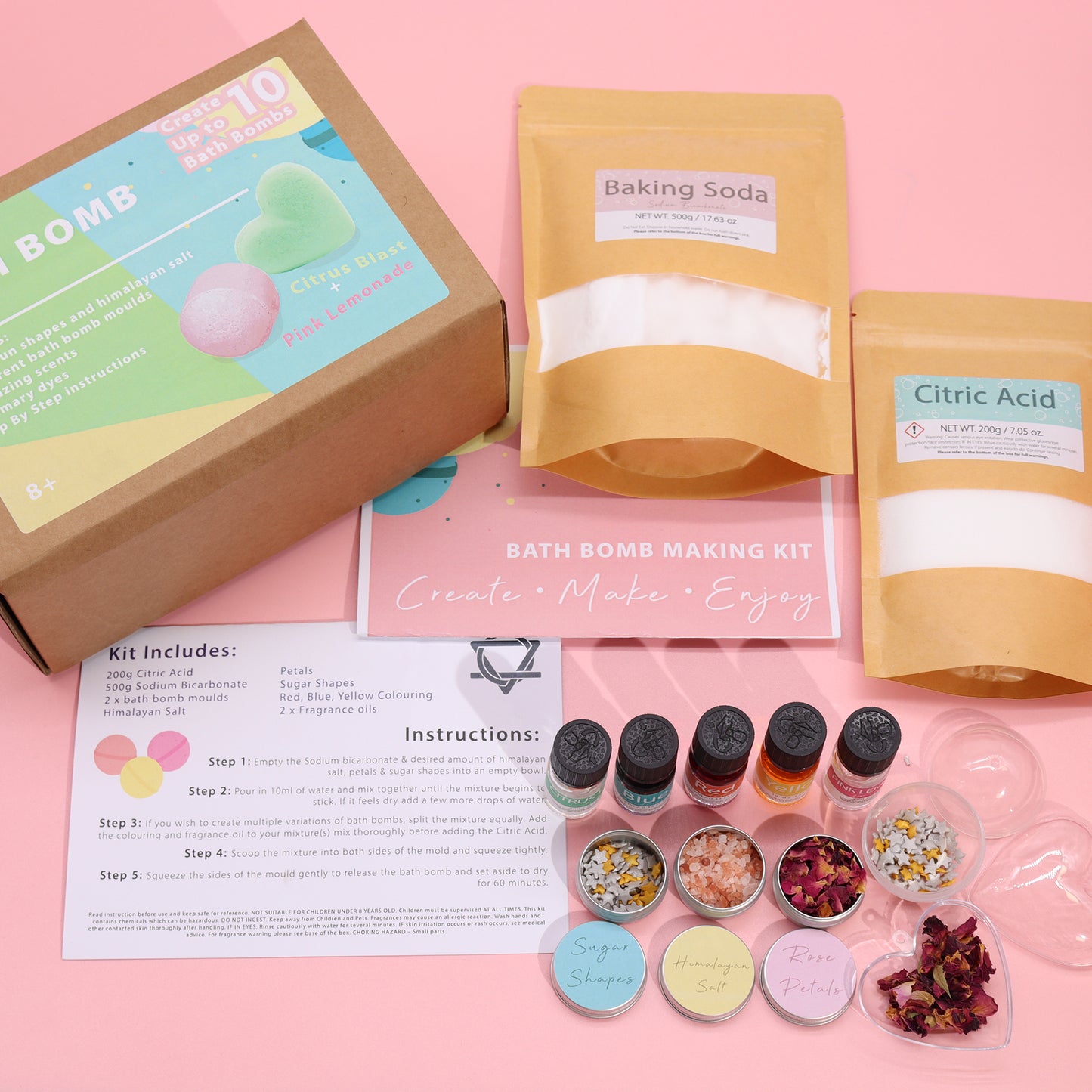 Kit de bombas de baño