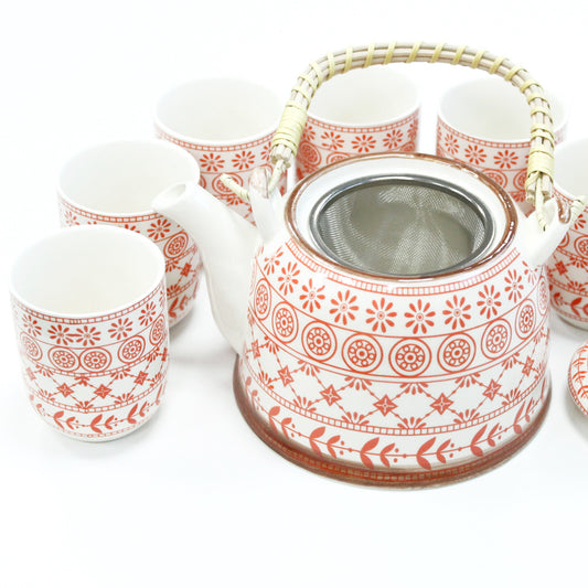 Set de tetera - Mosaico Ámbar