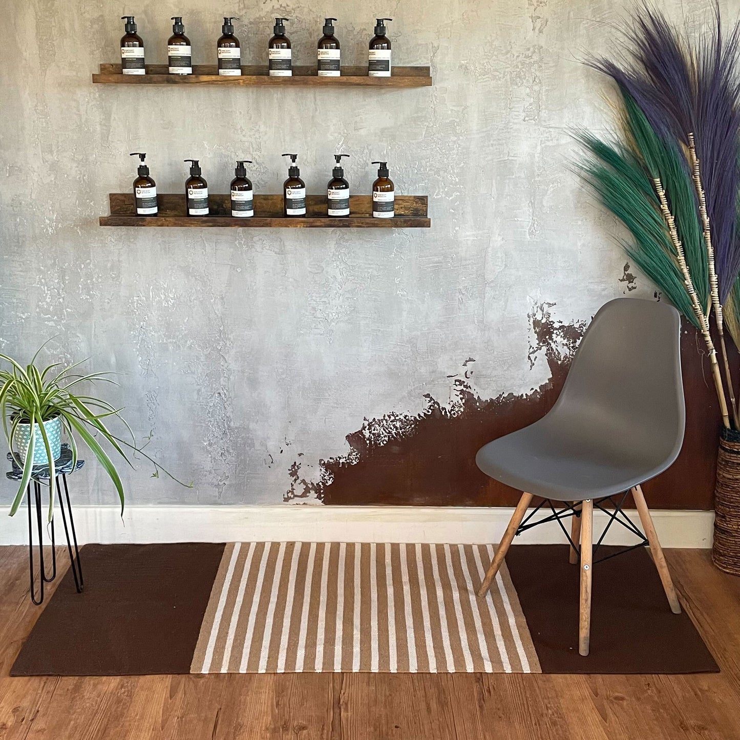 Alfombra India Marron