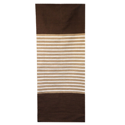 Alfombra India Marron