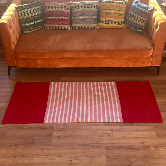 Alfombra India Roja