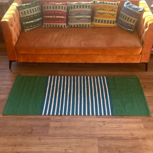 Alfombra India Verde