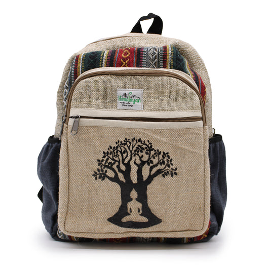Mochila Pequeña De Cáñamo