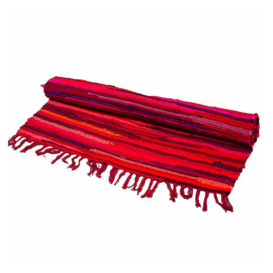 Alfombra de trapo grande - 150x90 cm