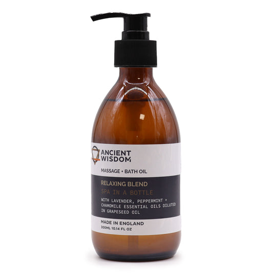 Aceites de Masaje y Baño de Aromaterapia -300 ml.